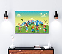 Obraz do škôlky Poďme sa hrať 1777